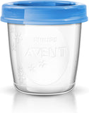 Philips Avent Breast Milk Storage Cups (10x6oz), SCF618/10