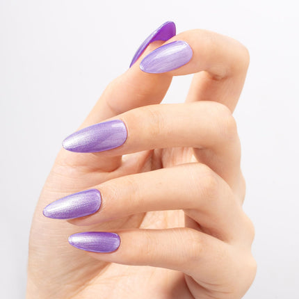MAYCHAO 15ML Pearl Purple Pearlescent Shell Shimmer Mermaid Gel Nail Polish
