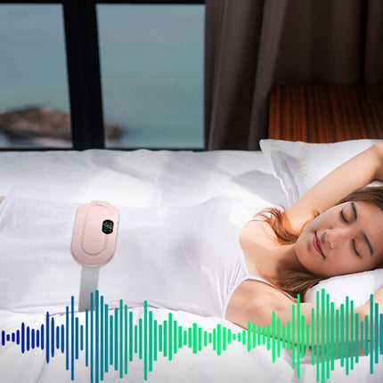 Portable Menstrual Heating Pad 4 Gears Reduce Pain Waist Cramp Support Heating Belt for Uterus Stomach Back or Belly Heating Pad for Women and Girl Ideal for Girlfriend