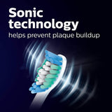 Philips Sonicare 1100 Power Toothbrush, Rechargeable Electric Toothbrush, White Grey HX3641/02