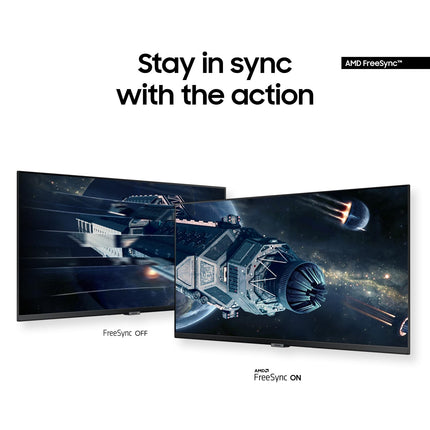 Samsung 34-inch QHD Black 100Hz 5ms LED FreeSync High Resolution Monitor (LS34C50DGANXZA) -K