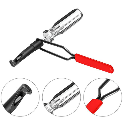 TSUGAMI Car Valve Adjustment Tool, 10mm Jam Nut Slotted Valve Adjusting Stud with Screwdriver Spring Lapping Grinding Removal Tool, Auto Accessories, Compatible with Japanese Vehicle