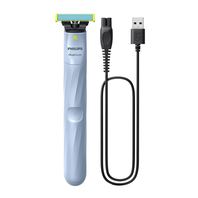 NEW OPEN Philips OneBlade First Shave, Teen Hybrid Electric Shaving System with Anti-Friction Blade, QP1324/20