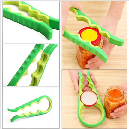 1Pc Multi-Purpose Colourful Adjustable Rubber Strap Wrench Grip/Tighten Bottle Jar Can Opener for Small Hands, Seniors or Anyone Who Suffers from Arthritis