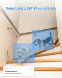 XIAOVV 2K PTZ Indoor Camera,HD Baby Monitor with Audio,Pet Camera with Phone App for Home Security Indoor,Privicy Protection,Human Detection,2-Way Talk,Night Vision,AI Tracking (Q2)