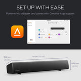 Sound Blaster GS5 RGB Gaming Sound Bar  with SuperWide Technology