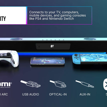 Creative Sound Blaster Katana V2X RGB Gaming Soundbar