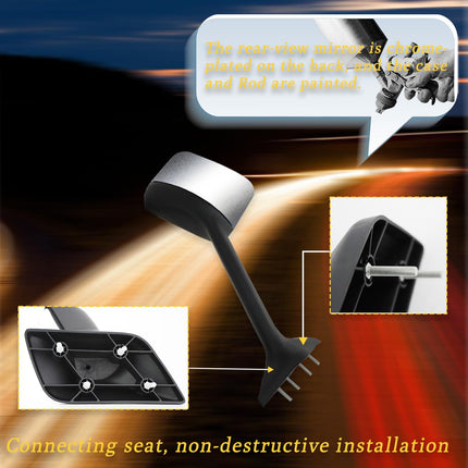 Hood Mirror Replacement International Lt 625 2018+ Truck (PAIR)