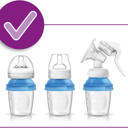 Philips Avent Breast Milk Storage Cups (10x6oz), SCF618/10