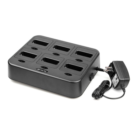 Retevis RTC22 Six-Way Walkie Talkie Charger ONLY, 1 Pack