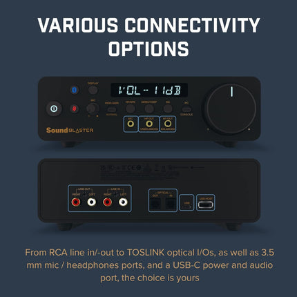 Sound Blaster X5 Hi-res External Dual DAC USB Sound Card