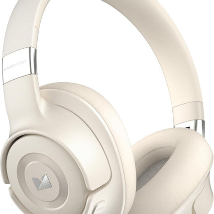Monster Persona SE ANC Active Noise Cancelling Headphones, Wireless Bluetooth Headphones Over Ear, 60H Playtime, HiFi Stereo Audio, Deep Bass, Built-in Mic, Bluetooth Headphones for Home Office Travel