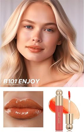 Beauty Glazed Hydrating Long-wearing Lip Care with Subtle Tint & Glossy Finish Soft Pinch Tinted Lip Oil