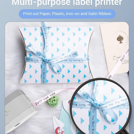 P12 PRO Rechargeable Label Makers BLACK OR PINK