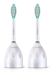 Philips Sonicare Genuine E-Series Replacement Toothbrush Heads, 2 Brush Heads, White, HX7022- (075020026996)