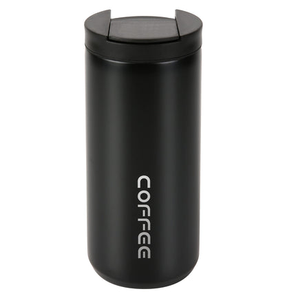 1PC of Travel Vacuum Insulated 500ml Coffee Mug with Leak Proof Screw Lid, White