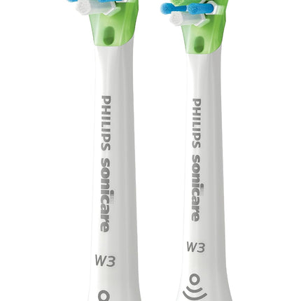 Philips Sonicare Premium White RFID Replacement Brush Heads, White, 2 Pack, HX9062/65