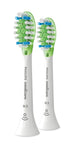 Philips Sonicare Premium White RFID Replacement Brush Heads, White, 2 Pack, HX9062/65