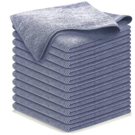 Aahanic Microfiber All-Purpose Cleaning Cloth, Pack of 12, Used for Cars, Kitchen, Dishes etc