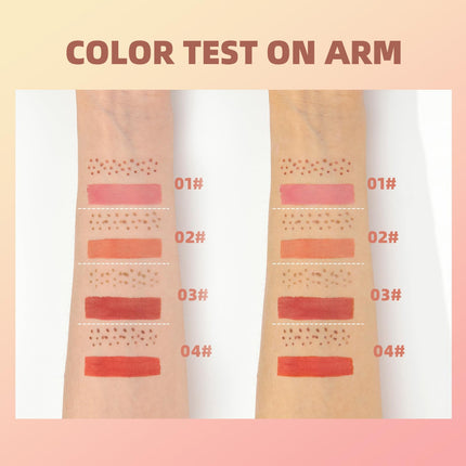 SPRINGSKY Liquid Face Blush Freckle Pen, Natural Dewy Cream Faux Freckle Stamp Pen 2 in 1 Makeup Natural Sunkissed Dewy Cheeks, Waterproof