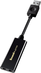 (NEW OPEN) Creative Labs Sound Blaster Play! 3 External USB Sound Adapter for Windows and Mac