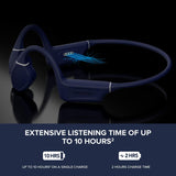 (Like New) Creative Outlier Free Pro Wireless Bone Conduction Headphones with Bluetooth 5.3 and IPX8 Waterproof
