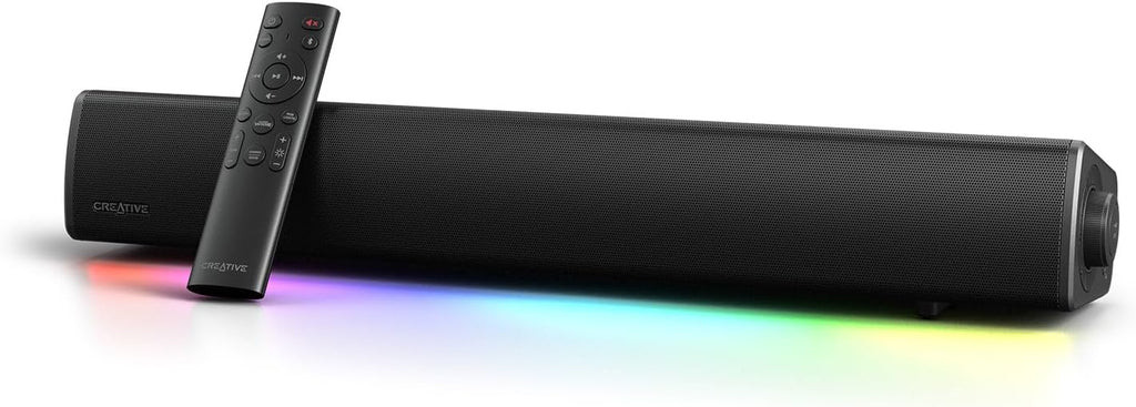 Sound Blaster GS5 RGB Gaming Sound Bar  with SuperWide Technology