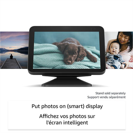 Echo Show 8 (2nd Gen, 2021 release) | HD smart display with Alexa and 13 MP camera | Charcoal