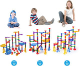 Marble Run Maze Track Toy Building Construction Blocks Set Toys for Kids Ages 3-8,Marble Track Race Set Learning Toy Gifts for Adults,Teens and Toddlers T57