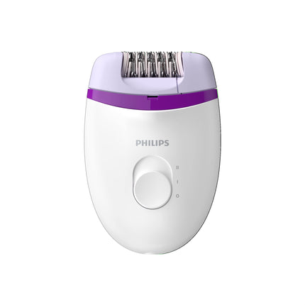 NEW Philips Satinelle Essential Compact Corded Epilator, Electric Hair Removal Device with Bikini Trimmer, BRP505/00