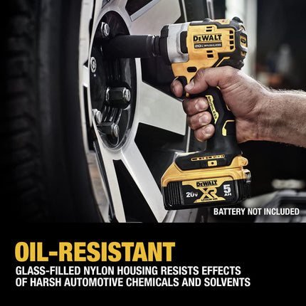 DEWALT DCF911B 20V MAX* 1/2" Impact Wrench with Hog Ring Anvil (Tool Only), Compact