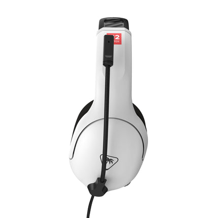 Turtle Beach Airlite Fit Black and White Wired Gaming Headset Officially Licensed for Nintendo Switch, 2 and OLED – Flip-to-Mute Mic, Over-Ear Premium Comfort