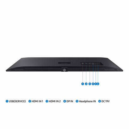 Samsung 34-inch QHD Black 100Hz 5ms LED FreeSync High Resolution Monitor (LS34C50DGANXZA) -K