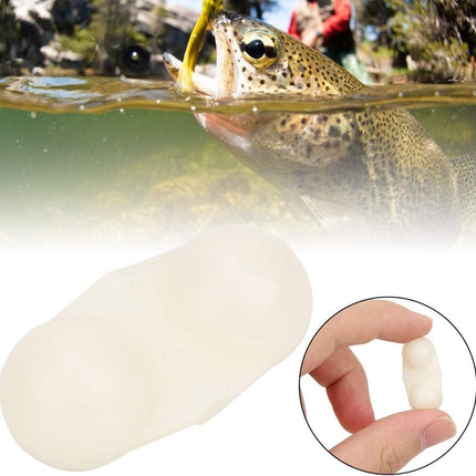 40 Pcs/Set Fishing Rattle White