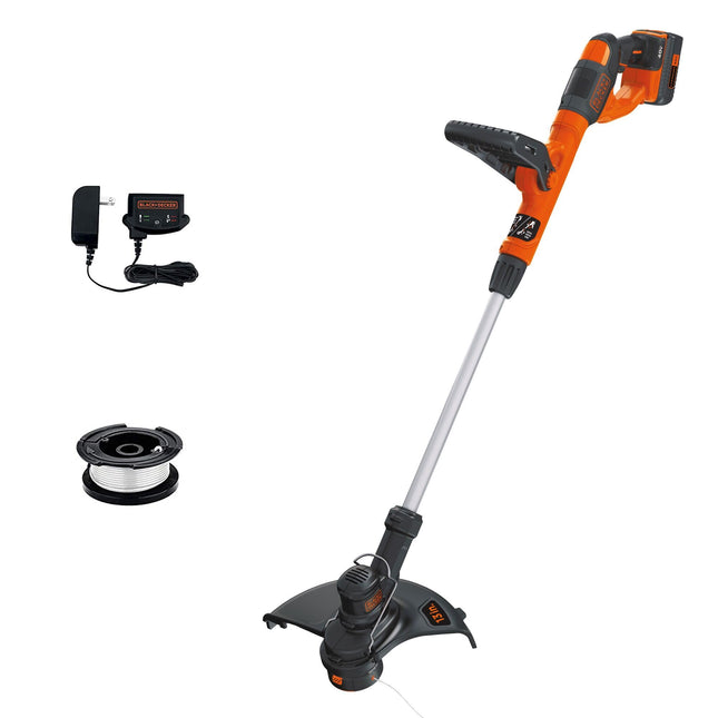 BLACK+DECKER 40V MAX String Trimmer and Edger Kit, Cordless, 13 inch, 2-in-1, (LST140C)