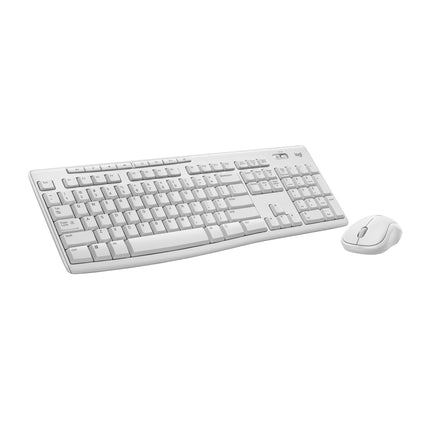 Logitech MK270 Full Size Wireless Keyboard and Mouse Combo - White