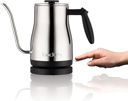 Bodum Bistro Gooseneck Electric Water Kettle, 34 Ounce