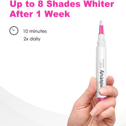 Smiletruly 2 PACK Teeth Whitening Pen No Sensitive Gel for a Beautiful White Smile