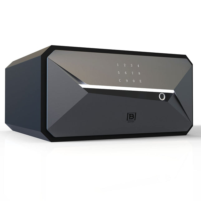 BOFON Y-Series Home 1.45 Cubic Fingerprint Smart Safe Box Security Box with Key