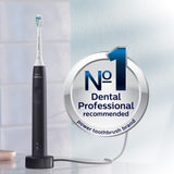 Philips Sonicare 4100 Power Toothbrush, Rechargeable Electric Toothbrush with Pressure Sensor, Black HX3681/24