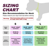 TSPRO Tactical Dog Collar 1.25 Inch Wide Dog Collar Strong Dog Collar Thick Dog Collar Heavy Duty Metal Buckle for 12.6-15.8 Inches Neck (Silver S)