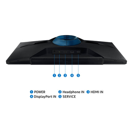 Samsung 27 inch Odyssey G3 Gaming Monitor FHD 180 Hz Refresh Rate (LS27DG302ENXZA)-K