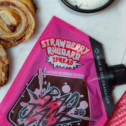 Rad Jamz, Strawberry Rhubarb Spread, 250ml
