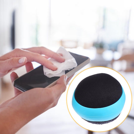 Toyvia 3 Piece Reusable Microfiber Touchscreen Cleaning Pad Ball for Cell Phone, Tablet, Laptop, Car Display Monitor