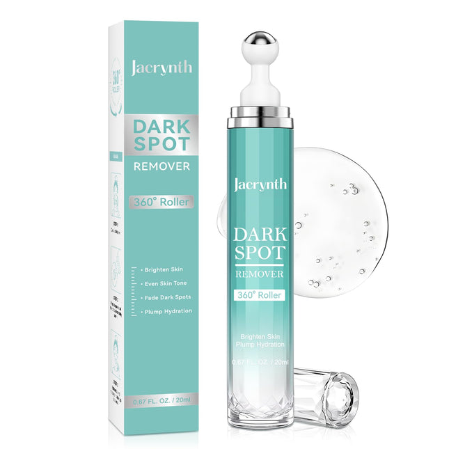 JACRYNTH Face and Body 20ml Dark Spot Remover with 360°Roller Massage Ball