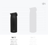 Simple Modern Travel Coffee Mug with Snap Flip Lid 16 oz