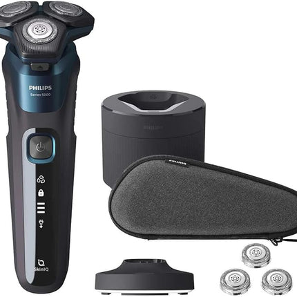 Philips Shaver Series 5000 Wet & Dry Electric Shaver with Quick Cleaning Pod  S5579/94