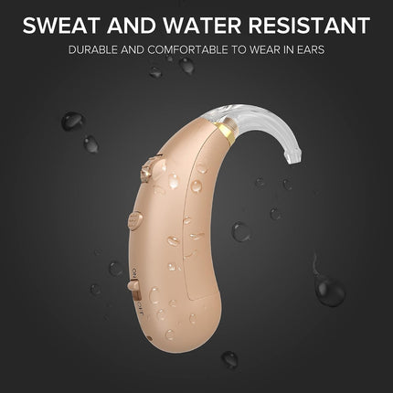 Coniler Hearing Aids Rechargeable, Intelligent Volume Memory Digital Hearing Amplifier for Seniors and adults (1 pc)