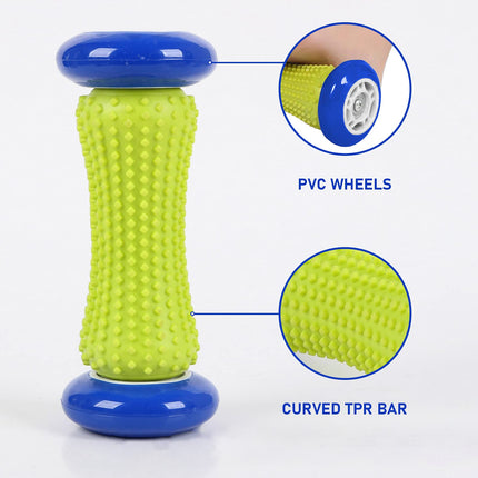 Foot Massager Roller Portable Running Yoga Sport Muscle Relax Plantar Fasciitis Therapy for Office Home Gym