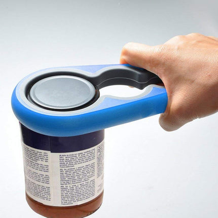 1Pc Multi-Purpose Colourful Adjustable Rubber Strap Wrench Grip/Tighten Bottle Jar Can Opener for Small Hands, Seniors or Anyone Who Suffers from Arthritis